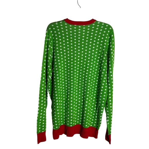 BIOWORLD Christmas Sweater NWT "Let's Chill" Snowman Unisex Pullover Size LT - Picture 3 of 6